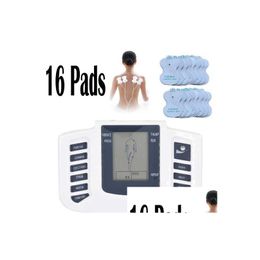 Full Body Massager Electrical Stimator Fl Relax Muscle Therapy Masr Mas Pse Tens Acupuncture Health Care Hine 16 Pads Drop Delivery B Dh7B8