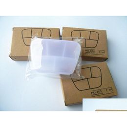 Storage Boxes Bins Compartment Travel Pill Box Organizer Tablet Medicine Dispenser Holder Health Care Tool Za4484 Drop Delivery Ho Dhfl9