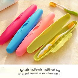 Storage Boxes & Bins Portable Travel Special Toothbrush Box Atmosphere Beautiful Small Object Seal Waterproof With Lock