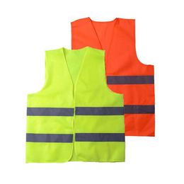 Workplace Safety Supply Visibility Working Construction Vest Warning Reflectives Work Vests Green Reflective Safetys Traffic Drop De Dhwfc