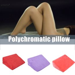 Beauty Items Intimate sexy Positioning Cushion Microfiber Triangle Support Pad Sponge Adult Cube Wedge Erotic Toy EC