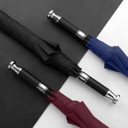 OnCourse Umbrella Luxury Automatic Long Handle Business Golf Fibre Sraight Paraguas Can Be Customised 230113