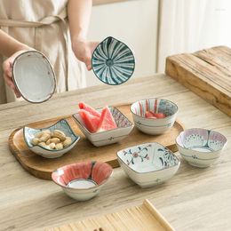 Plates Japanese Ceramics Seasoning Dish Home Saucer Dishes Pot Condiment Plate Snack Restaurant Tableware