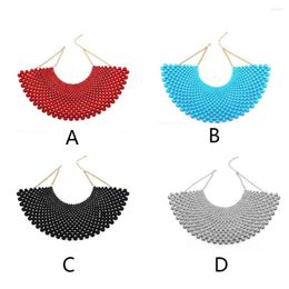 Choker Alloy Woman Necklace Portable Stylish Decorative Fashionable Replacement Hanging Pography Ladies Jewellery Decor Gift