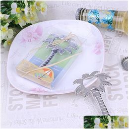 Party Favour Palm Breeze Chrome Tree Beer Bottle Opener Wedding Bridal Shower Gift Wa2029 Drop Delivery Home Garden Festive Supplies E Dhp48