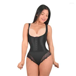 Women's Shapers Fajas Colombianas Women's Compression Shapewear Sexy Lingerie Bodysuit Extra Firm Hook-eyes Control Slimming Body Shaper