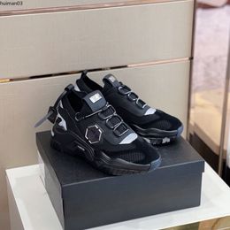 luxury designer shoes casual sneakers breathable mesh stitching Metal elements size38-45 hm03101