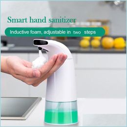 Liquid Soap Dispenser Intelligent Matic Induction Foam Bathroom Kitchen Shop Centre Drop Delivery Home Garden Bath Accessories Dh7Ue