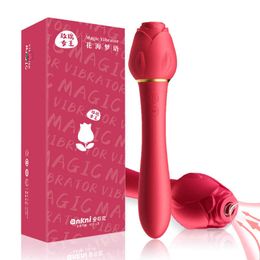 Beauty Items rose vibator toy nipple sucker Silicone vibrators for women magic wand sucking vibrator clitoris stimulator sexy toys shop
