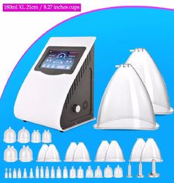 Portable Slim Equipment Butt cupping 21cm XL cups breast enlargement vacuum butt lift machine vacuum therapy butt lifting buttock enhancement machine