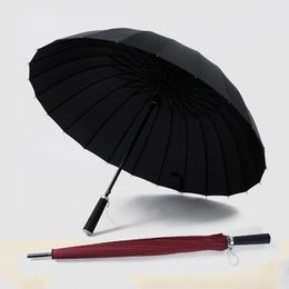 OnCourse Umbrella Upgraded 24K Windproof Golf Solid Color Waterproof Automatic AntiUV Parasol 230113