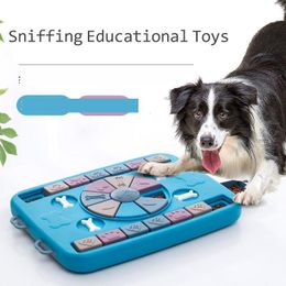 Dog Toys Chews Puzzle Slow Feeder Interactive Increase Puppy IQ Food Dispenser Slowly Eating NonSlip Bowl Pet Cat s Training Game 230113