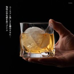 Copos de vinho jp makoto komatsu irregular whisky cota -russa grátis