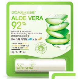 Other Massage Items Drop Bioaqua Face Skin Care Natural Aloe Repair Lip Balm Colourless Long Lasting Lips Nourishing Moisturising Del Dh0Yi