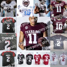 Football Jerseys Custom Texas A M Aggies Football Jersey NCAA Von Miller Myles Garrett Mike Evans Ausbon Davis Madubuike Murray Seals-Jones Johnson