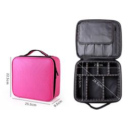Cosmetic Bags Cases Net Red Mini Oxford Lotion Makeup Storage Bag Movable Partition Ins Style Maker with Case 230113