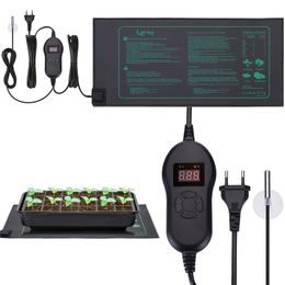 Other Garden Supplies 21W Seedling Heat Mat With Thermostat Temperature Setting from 5 to 42 for Plants Growth Germination Hydroponics Nursery 230113