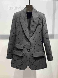 Men's Suits & Blazers Fashion Designer Classic Casual Alphabet Print Luxury Jackets Brand Long Sleeve Slim Fit C4R1