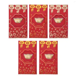 Gift Wrap Red Envelopes Money Chinese Year Envelope Bao Hong Lucky Packet Packetspocketspring Festival Wedding Pocketscash The