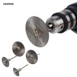 Metal Cutting Disc Hss High Speed Steel Rotary Blade Wheel Discs Mandrel For Tools Wood Cutting Saw For Dremel Cutoff