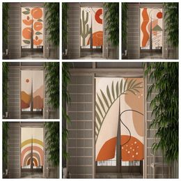 Curtain Japanese Door Nordic Style Living Room Bedroom Decor Modern Simple Restaurant Kitchen Entrance Partition Half-Curtains
