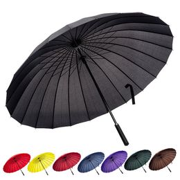 OnCourse Umbrella For Men Windproof Straight Rod 24 Bones To Increase Double Golf Business el And Rain DualUse 230113