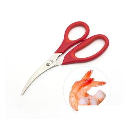 Scissors Lobster Shrimp Crab Seafood Shears Snip Shells Kitchen Tool Drop Delivery Home Garden Tools Hand Dhxgl