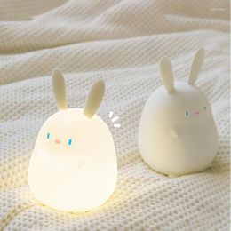 Night Lights For Kids USB Rechargeable Nursery Light 4000K Bedside Lamp Breastfeeding 20Mins Timer Setting