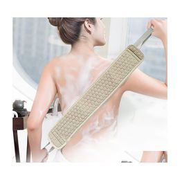 Towel Bath With Sponge Cleaning Mas To Remove Dead Skin 82Cm Long Masr Exfoliation Bathroom Brush Sponges Towe Drop Delivery Home Ga Dhzev