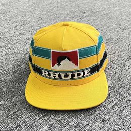 Unisex Rhude Collections Baseball Caps Outdoor Casual Truck Hat Adjustable Couple Cap 824