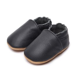 First Walkers Genuine leather soft unisex baby shoes all sorts of colors of moccasins slip on infant shoes 230114