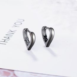 Hoop Earrings & Huggie Fanqieliu 925 Sterling Silver For Women Small Cute Heart Hoops Girl Gift Jewellery Wedding Earring FQL20412