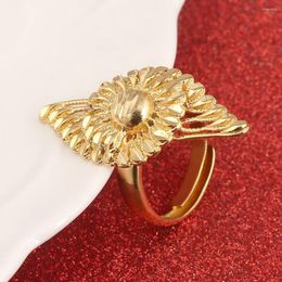 Wedding Rings Nigerian Ethiopian Party Ring Girls Female Birthday Gift Jewellery Accessories