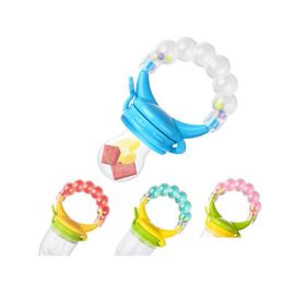 Other Dinnerware Baby Teether Nipple Fruit Food Sila Bebe Sile Teethers Safety Feeder Bite Dhs Drop Delivery Home Garden Kitchen Dini Dh2Oe