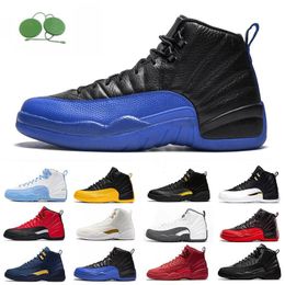 Mens basketball shoes Jumpman 12 12s A Ma Maniere Eastside Golf University Blue Reverse Flu Game taxi Utility Gym Red Michigan Outdoor trainers sports sneakers shoe