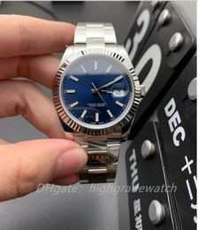 Clean Factory 126334 men watch datejust ETA3235 movement Sapphire glass diving luminous watches 904L Sports Watch waterproof 100M Wristwatch