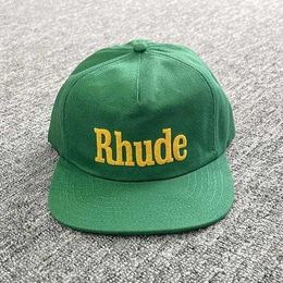 Rhude Brand Designer Unisex Rhude Collections Baseball Caps Outdoor Rhude Hat Casual Truck Hat Couple Rhude Cap Classic Trendy Brand New Casual Wide 305