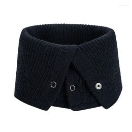 Bow Ties Women's False Collar Neck Guard Winter Turtleneck Knitting Multi-function Bibs Warm Protection Fake Collars Scarf