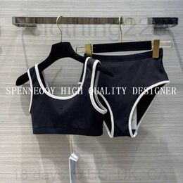 Spenneooy designer high-end summer sexy beach vacation bikini two piece set female corset high waist pants swimsuit suit