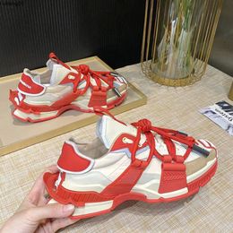 Father women shoes summer breathable thin couple 2023 new spring and autumn mixed materials sneakers g space kmkjkyyt251555