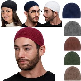 Ball Caps Warm Wool Hemming Winter Knitted Hats Unisex Keep Hat Fashion Baseball