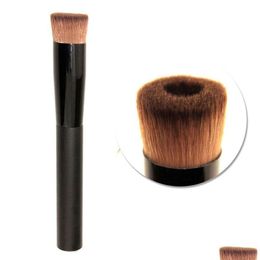 Makeup Brushes Wholesale Concave Liquid Foundation Brush Blush Contour Cosmetic Tool Pinceaux Maquillage Drop Del Dhin3