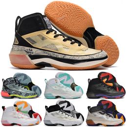 37 Womens Mens Basketball Shoes 37s PE Jayson Tatum Satou Sabally Hare Light Bone Beyond Borders Red Xxxvii Hommes Trainers Sneakers Size 36-46