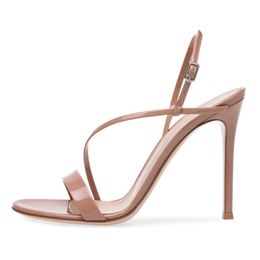 Sandals Lovirs Womens High Heel Open Toe Ankle Strap Buckle Dress Thin Stiletto Shoes 12cm Size US 5-15