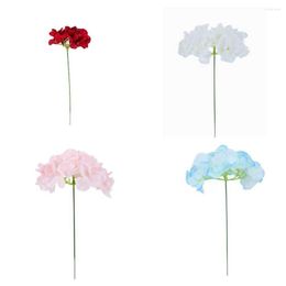 Decorative Flowers Artificial Flower Heads Office Dining Bar Birthday Graduation Party Wedding Centrepieces Decoration Bouquets