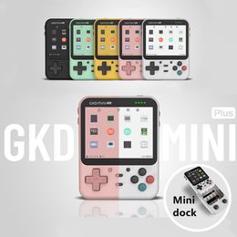 Portable Game Players GKD Mini Plus Handheld Console Retro Video s 640x480 IPS Screen Open Source Gaming Fans Gifts 230114