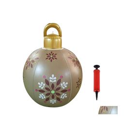 Party Decoration Christmas Pvc Inflatable Decorated Ball Tree Decorations Holiday Gift Xmas For Home Drop Delivery Garden Festive Su Dhjvx