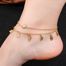 Anklets MISANANRYNE For Women Foot Accessories Summer Beach Barefoot Sandals Bracelet Ankle On The Leg Female Strap