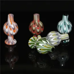 Glass Smoking Accessories Bubble Carb Cap US Colour OD 25mm Caps For Flat Top Quartz Banger Nails