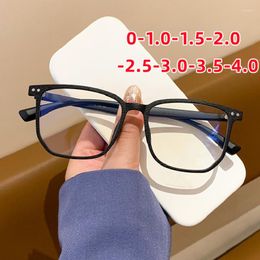 Sunglasses Myopia Glasses Eyeglasses Women Men Computer Reading Fashion Short-sighted Prescription Eyewear 0 To -4.0